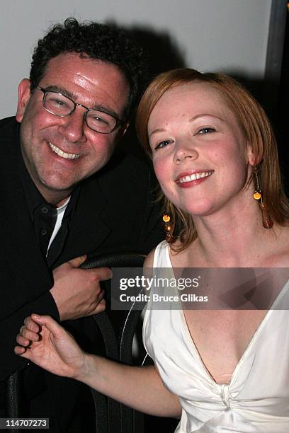 Michael Greif and Emily Bergl during "A Touch of The Poet" Opening Night - After Party at Millennium Hotel in New York, New York, United States.