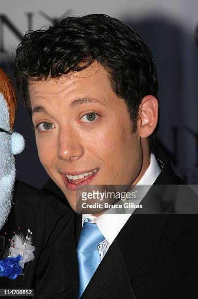 John Tartaglia from "Avenue Q", presenter for Best Performance by a Featured Actor in a Musical