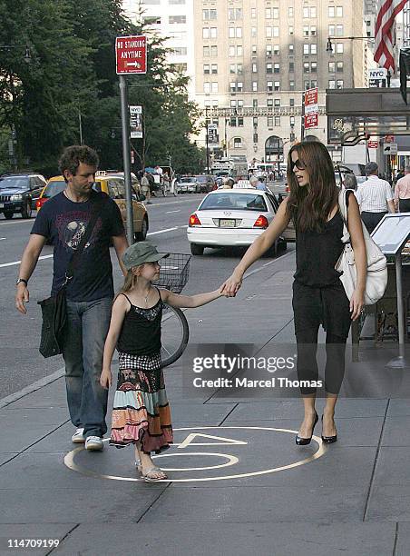 Kate Beckinsale, daughter Lilly Beckinsale and Michael Sheen