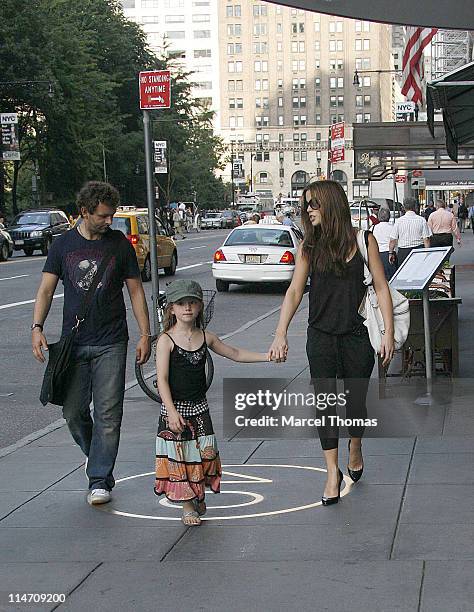 Michael Sheen, Lilly Beckinsale, and Kate Beckinsale