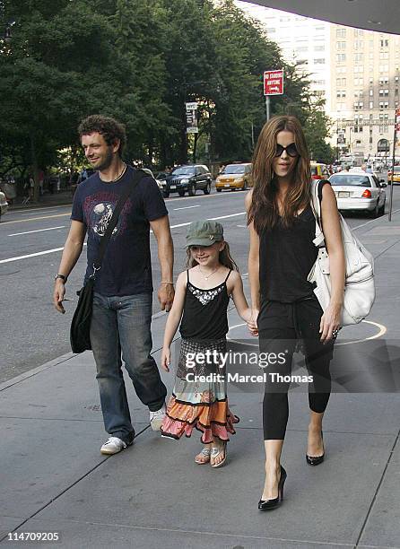 Michael Sheen, Lilly Beckinsale, and Kate Beckinsale