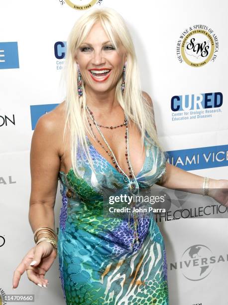 Linda Hogan during Southern Wine & Spirits and The Collection Present "Miami Vice" After Party Benefitting "CURED" - Arrivals at Mansion Night Club...