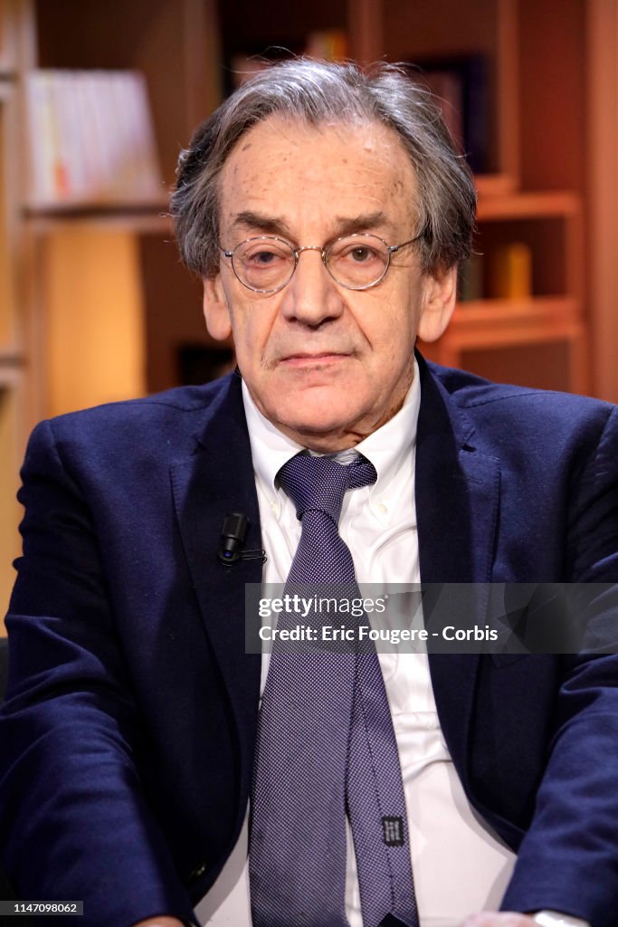 Alain Finkielkraut Portrait Session