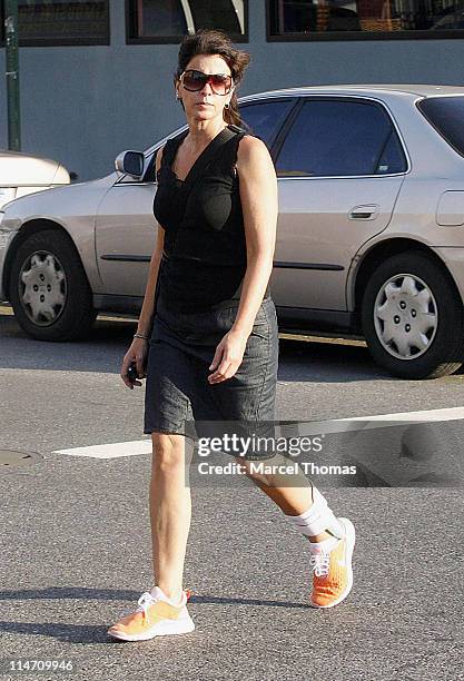 Annabella Sciorra during Annabella Sciorra Sighting in New York City - August 23, 2006 in New York City, New York, United States.