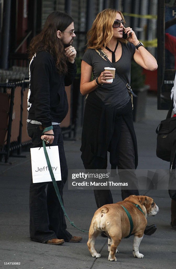 Shooter Jennings and Drea de Matteo Sighting In The Meat Packing District - September 11, 2006