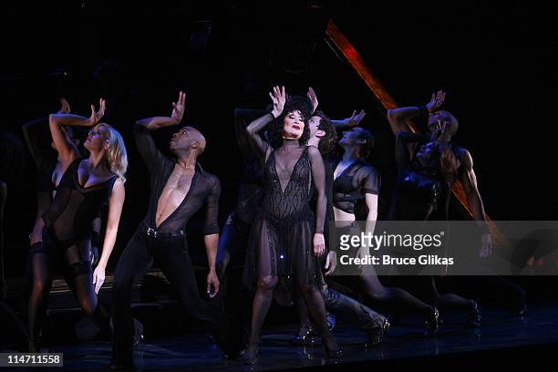 Chita Rivera during "Chicago" Celebrates its 10th Anniversary on Broadway - Dress Rehearsal at Ambassador Theater in New York City, New York, United...