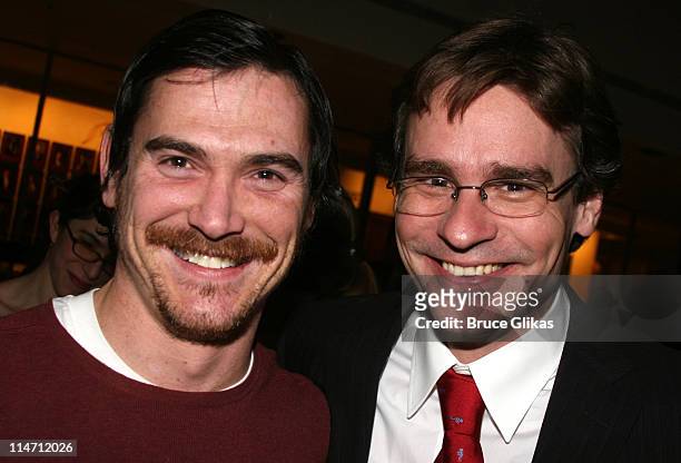 Billy Crudup and Robert Sean Leonard, starred on broadway in "Arcadia" together
