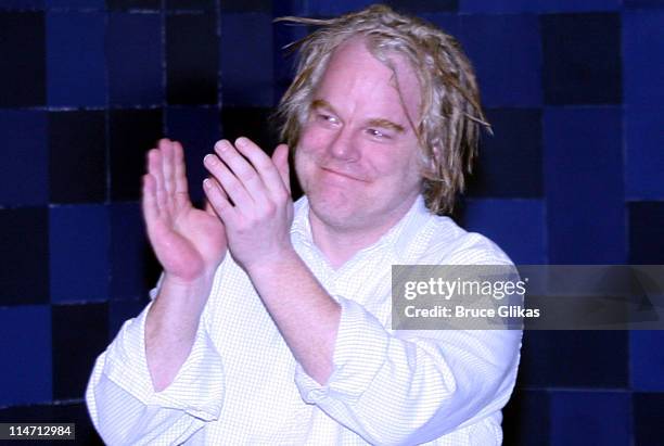 Philip Seymour Hoffman during "Jack Goes Boating" New York Opening Night - March 18, 2007 at B Bar in New York City, New York, United States.