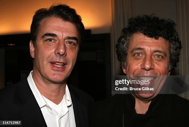 Chris Noth and Eric Bogosian during "Jack Goes Boating" New York Opening Night - March 18, 2007 at B Bar in New York City, New York, United States.