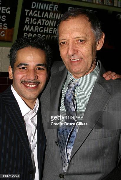 John Ortiz and Bob Glaudini, playwright during "Jack Goes Boating" New York Opening Night - March 18, 2007 at B Bar in New York City, New York,...