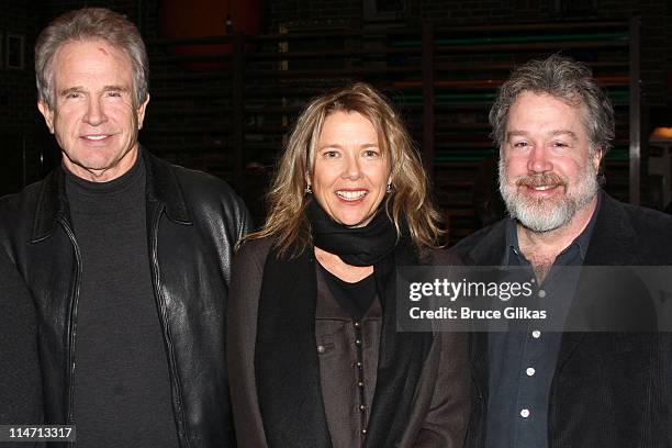 Warren Beatty, Annette Bening and Tom Hulce, producer *EXCLUSIVE*