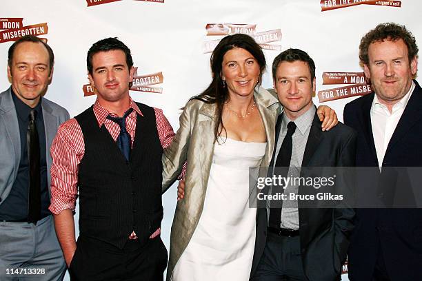 Kevin Spacey, Eugene O'Hare, Eve Best, Billy Carter and Colm Meaney