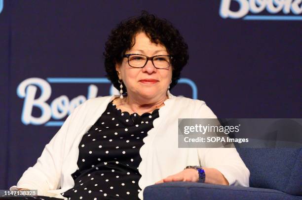 Sonia Sotomayor, Associate Justice of the Supreme Court of the United States, speaking at BookExpo in New York City.