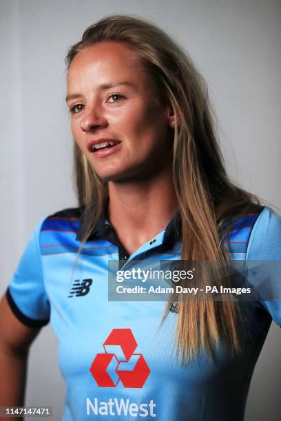 England's Danielle Wyatt during the New Balance England Kit unveiling in St Katherines and Wapping, London.