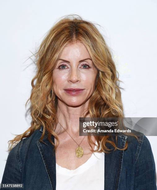 Model Julianne Phillips arrives at the Teen Line 2019 Food For Thought Brunch at the UCLA Meyer and Renee Luskin Conference Center on May 05, 2019 in...