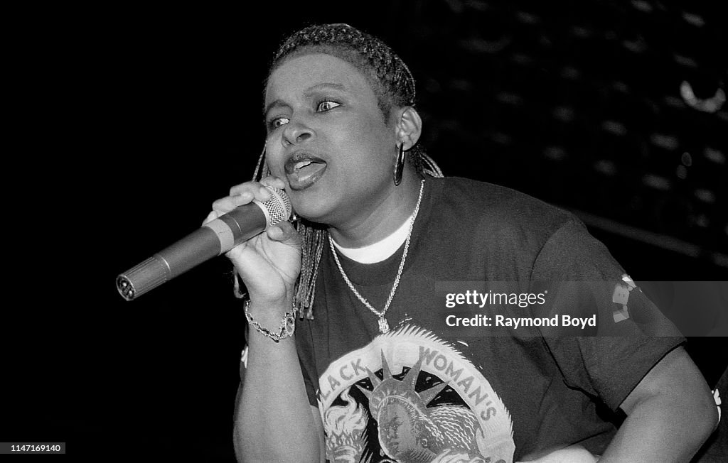 Yo You Rapper Rapper Yo-Yo performs at the U.I.C. Pavilion in Chicago, Illinois in ...
