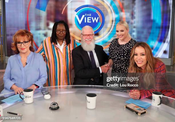 David Letterman is a guest on Walt Disney Television via Getty Images's "The View" on Friday, May 31, 2019. "The View" airs Monday-Friday, 11am-12pm,...