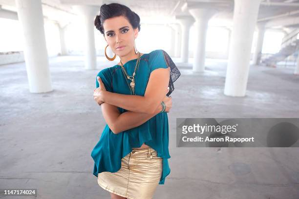 Los Angeles Singer Nelly Furtado poses for a portrait in Hollywood, California