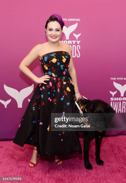 Molly Burke attends the 11th Annual Shorty Awards on May 05, 2019 at PlayStation Theater in New York City.