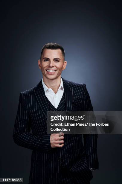 Founder & CEO at GT's Kombucha, George Thomas Dave is photographed for Forbes Magazine on April 8, 2019 in Vernon, California. PUBLISHED IMAGE....