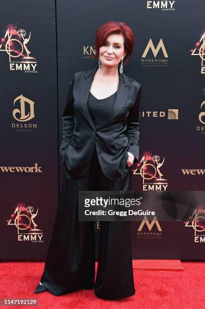 Sharon Osbourne attends the 46th annual Daytime Emmy Awards at Pasadena Civic Center on May 05, 2019 in Pasadena, California.