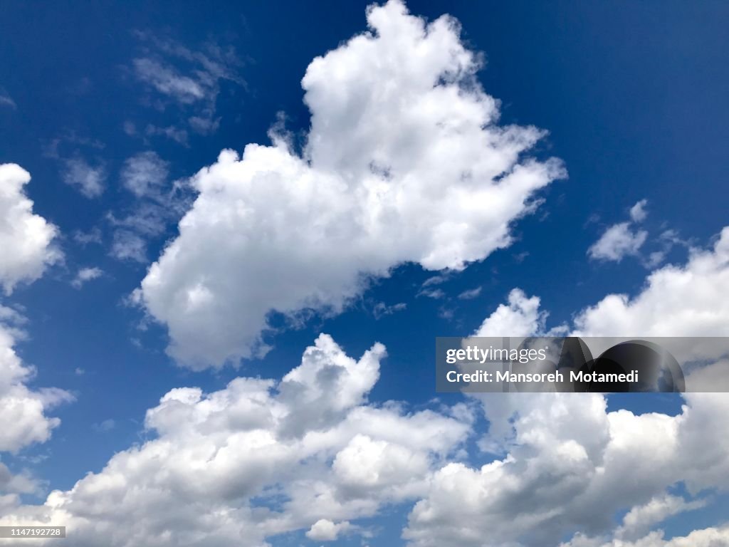 Sky with clouds