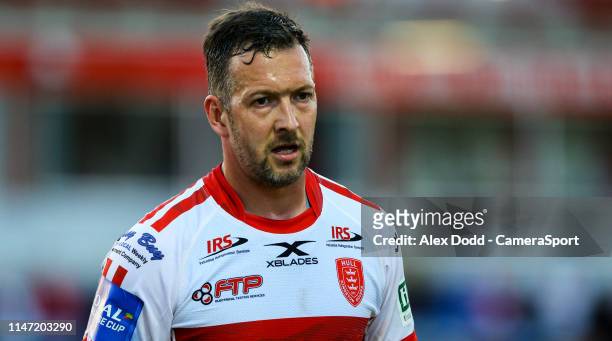 Hull Kingston Rovers' Danny McGuire during the Coral Challenge Cup Quarter-Final match between Hull Kingston Rovers and Warrington Wolves at Craven...