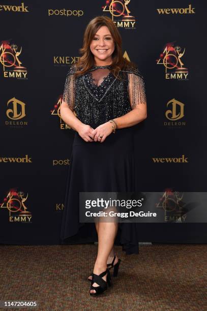 Rachael Ray poses in the press room during the 46th annual Daytime Emmy Awards at Pasadena Civic Center on May 05, 2019 in Pasadena, California.