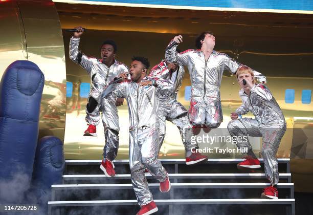 Brockhampton performs onstage for Day 1 of 2019 Governors Ball Music Festival at Randall's Island on May 31, 2019 in New York City.