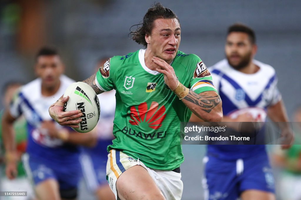 NRL Rd 12 - Bulldogs v Raiders