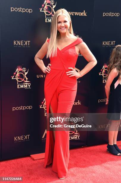 Nancy O'Dell attends the 46th annual Daytime Emmy Awards at Pasadena Civic Center on May 05, 2019 in Pasadena, California.