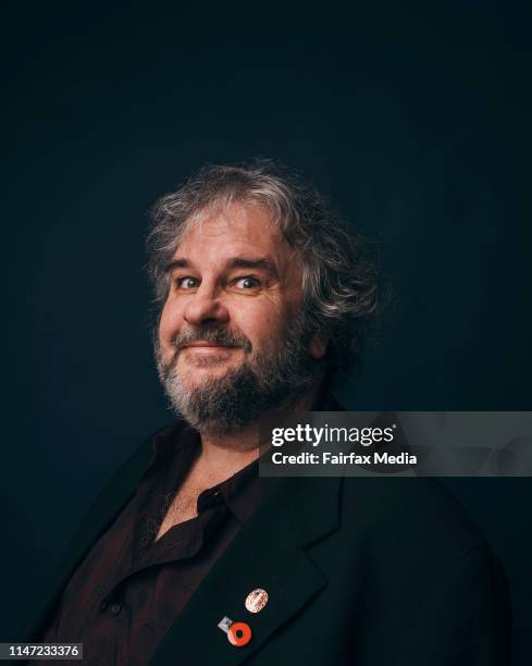 Peter Jackson, a New Zealand film director, screenwriter and producer. Is in Sydney to promote his new film, Mortal Engines, November 21, 2018.