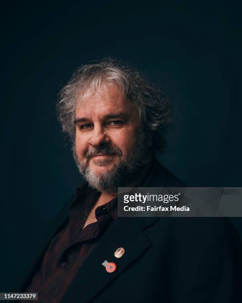 Peter Jackson, a New Zealand film director, screenwriter and producer. Is in Sydney to promote his new film, Mortal Engines, November 21, 2018.