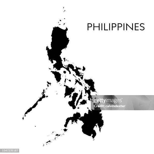 philippines map - philippines stock illustrations