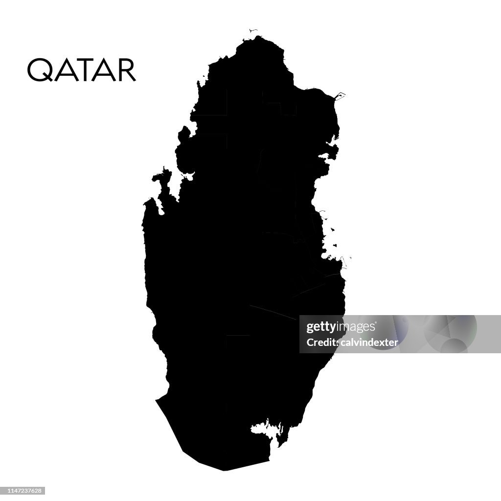 Qatar map