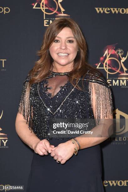 Rachael Ray attends the 46th Annual Daytime Emmy Awards - Press Room at Pasadena Civic Center on May 05, 2019 in Pasadena, California.