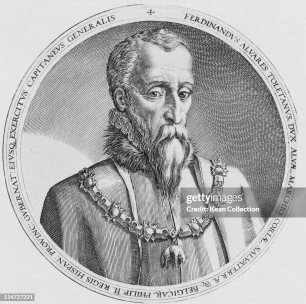 Don Fernando Alvarez de Toledo y Pimentel, 3rd Duke of Alba , Spanish general and governor of the Spanish Netherlands between 1567 and 1573, Spain,...