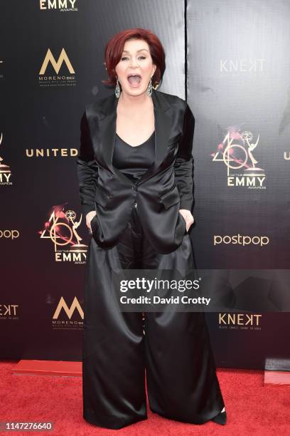 Sharon Osbourne attends the 46th annual Daytime Emmy Awards at Pasadena Civic Center on May 05, 2019 in Pasadena, California.