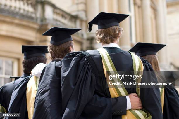 cap and gown - cap hat stock pictures, royalty-free photos & images