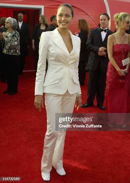 Angelina Jolie arriving for the 73rd Academy Awards 3/25/01.