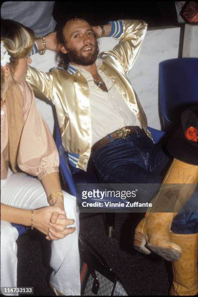 Maurice Gibb at the New York premiere party for "Sgt. Pepper's Lonely Hearts Club Band" in 1978