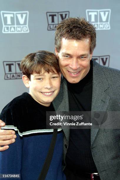 Don Grady and son Joey attending the First Annual TV Land Awards at the Hollywood Palladium in Hollywood, CA 03/02/03