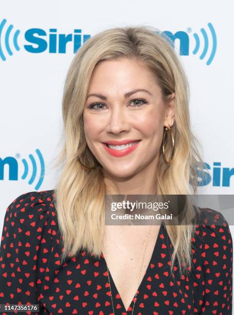 Desi Lydic visits the SiriusXM Studios on May 06, 2019 in New York City.