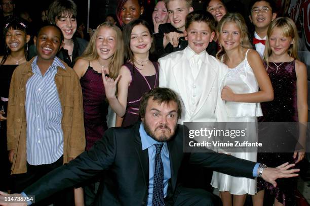 Jack Black attending the premiere of "School of Rock" September 24, 2003 - Cinerama Dome Hollywood, California