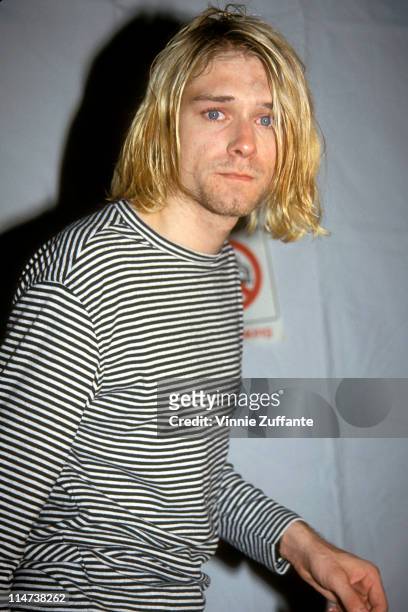 Kurt Cobain attending the 1993 MTV Video Music Awards at Universal City, CA 09/02/93