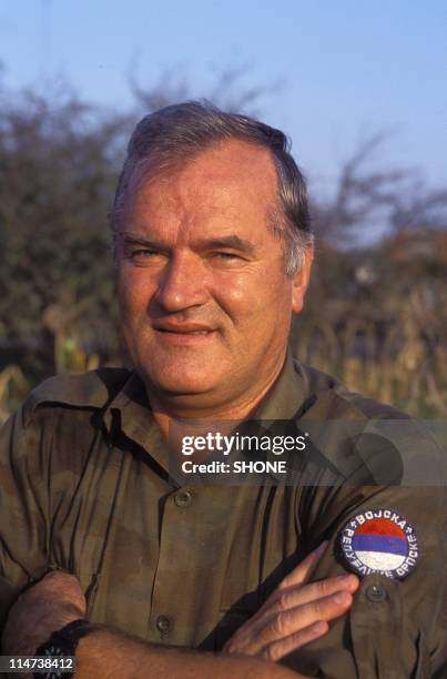 Bosnian Serb General Radko Mladic in Bosnia,1994. Serbian police have, May 26, 2011 arrested Ratko Mladic, who is wanted by the Hague Tribunal on...