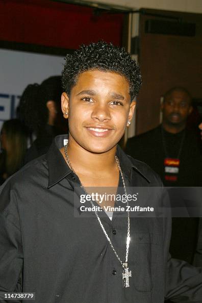 Little Jay Rapper Lil Jay arriving at Usher's 24th Birthday Party
