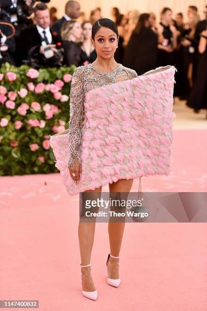 Liza Koshy attends The 2019 Met Gala Celebrating Camp: Notes on Fashion at Metropolitan Museum of Art on May 06, 2019 in New York City.