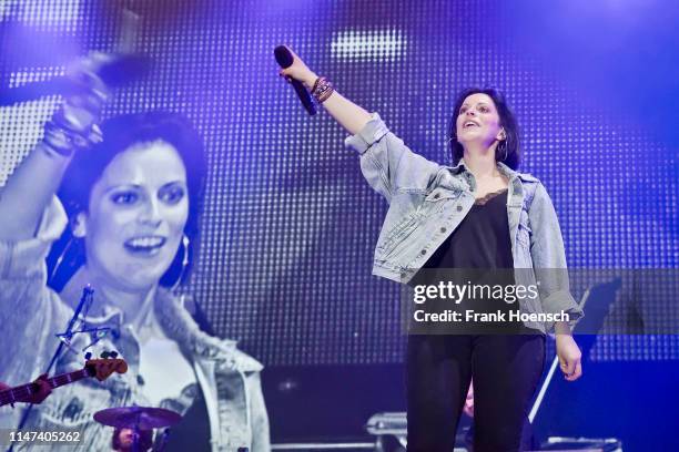 Singer Stefanie Kloss of the German band Silbermond performs live on stage during the Peace X Peace Festival at the Parkbuehne Wuhlheide on June 1,...