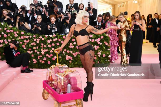 Lady Gaga attends The 2019 Met Gala Celebrating Camp: Notes on Fashion at Metropolitan Museum of Art on May 06, 2019 in New York City.